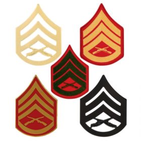 USMC STAFF SERGEANT RANK 1 PAIR - Universal Badges